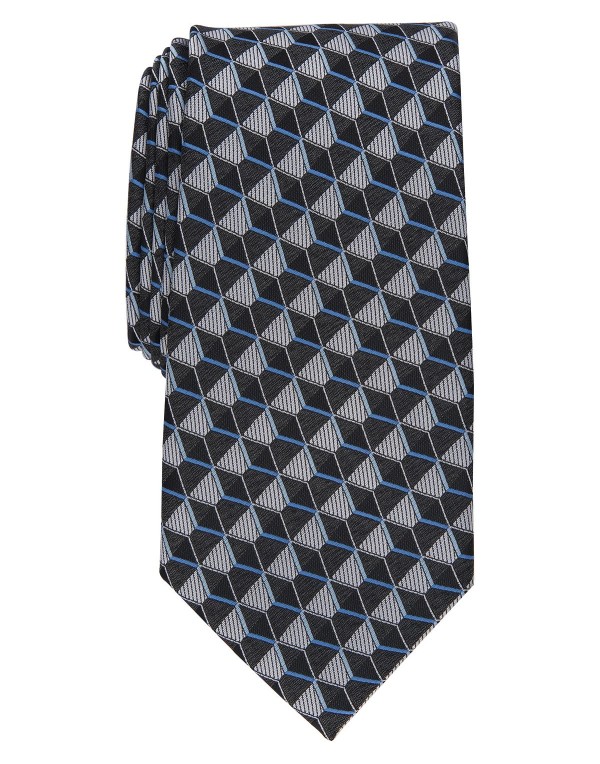 Men's Geometric-Print Tie