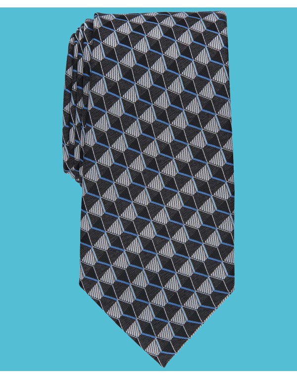 Men's Geometric-Print Tie