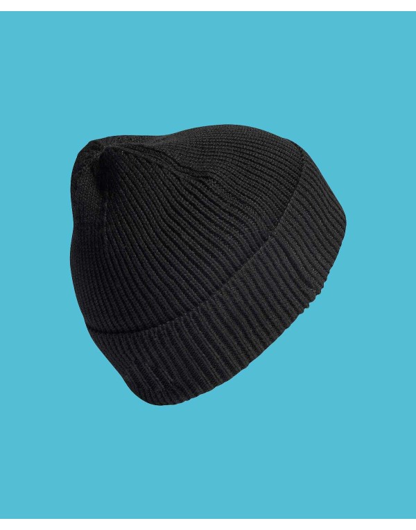 Men's Black Cuffed Knit Hat