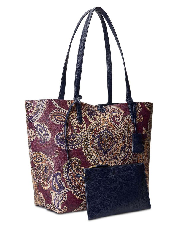 Women's Large Printed Reversible Large Tote