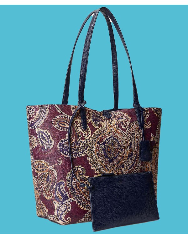 Women's Large Printed Reversible Large Tote