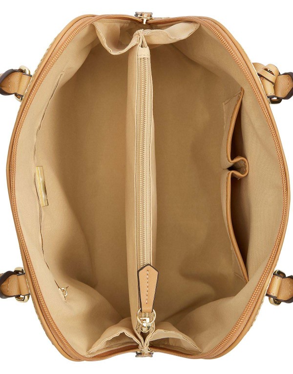 Signature Colorblock Medium Dome Satchel