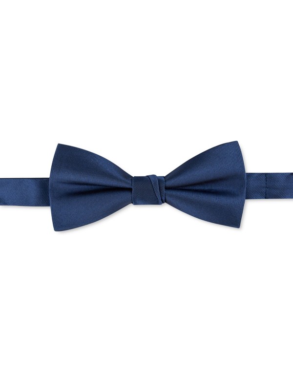 Men's Solid Pre-Tied Bow Tie