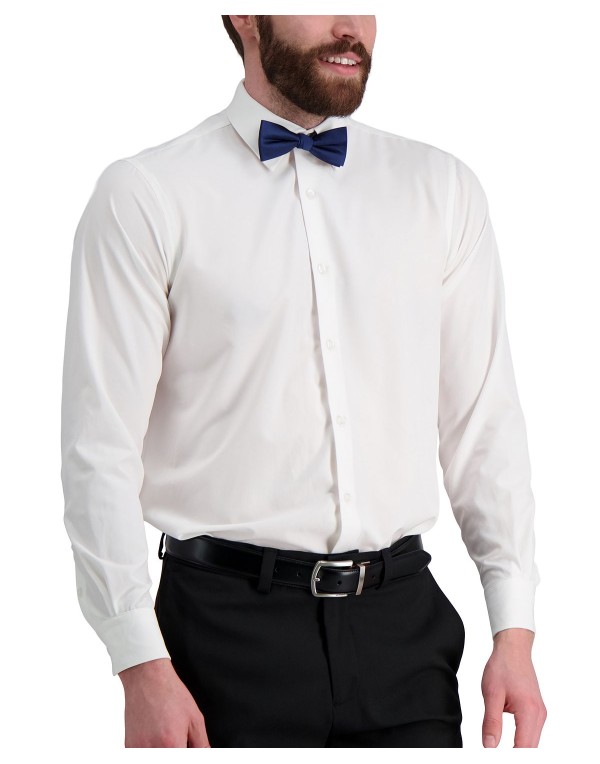 Men's Solid Pre-Tied Bow Tie