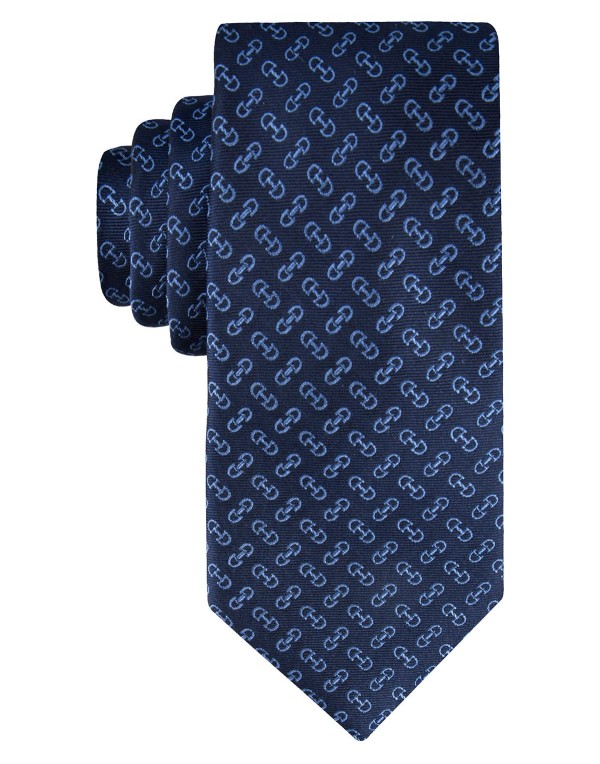 Men's Horse Bits Graphic Tie