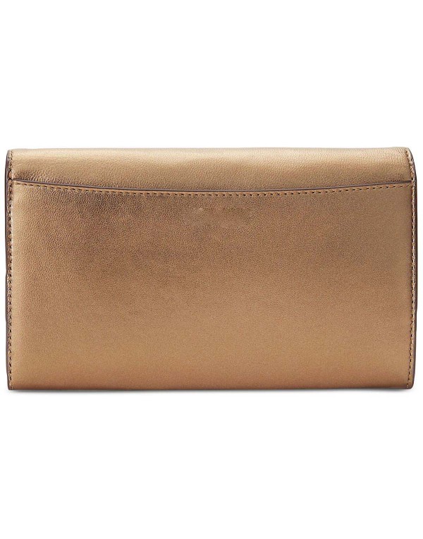 Small Metallic Leather Crossbody