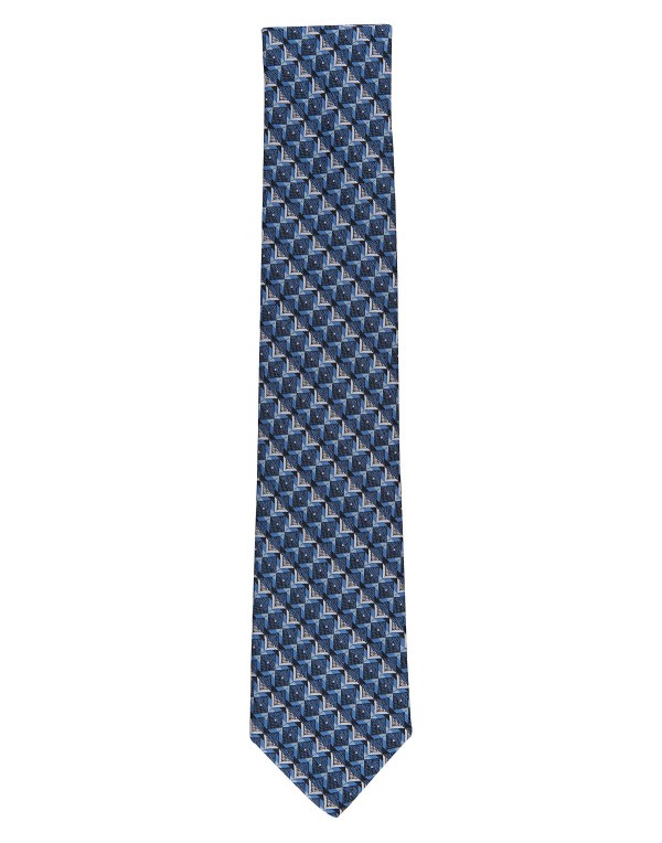 Men's Geometric Pattern Necktie