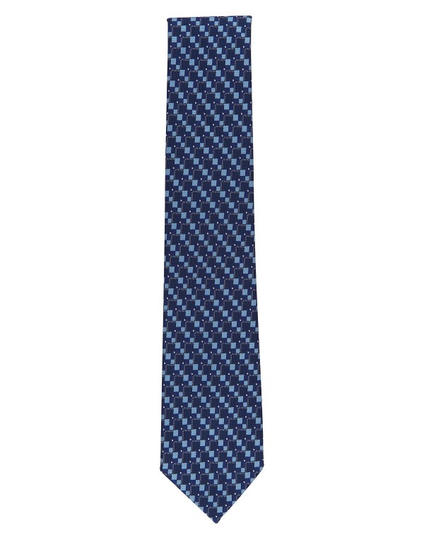 Men's Tie with Geometric Design