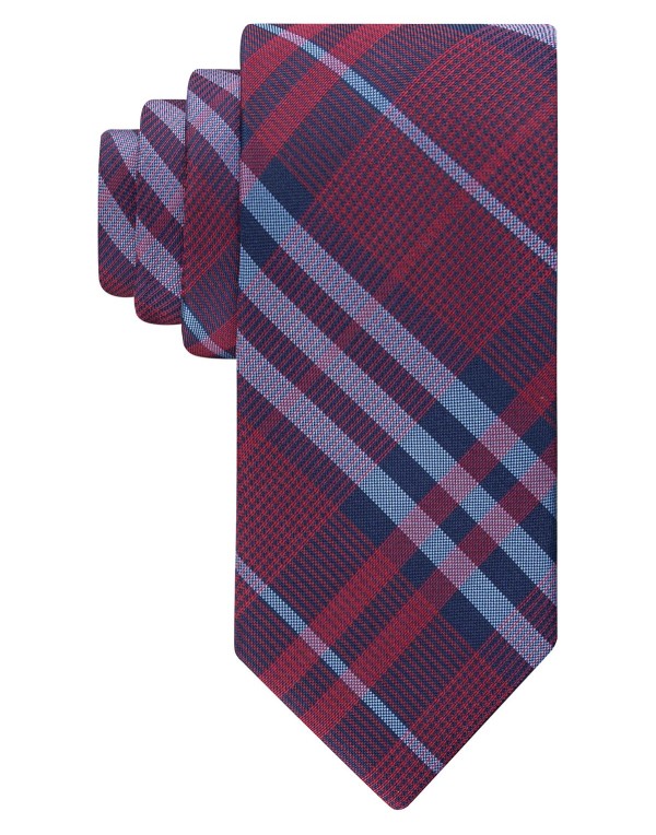 Men's Railroad Plaid Tie