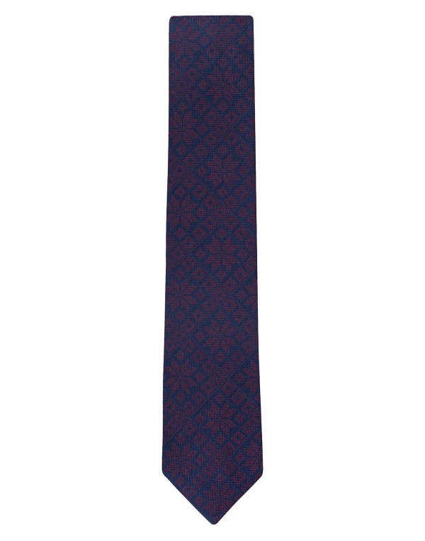 Men's Tie with Floral Design