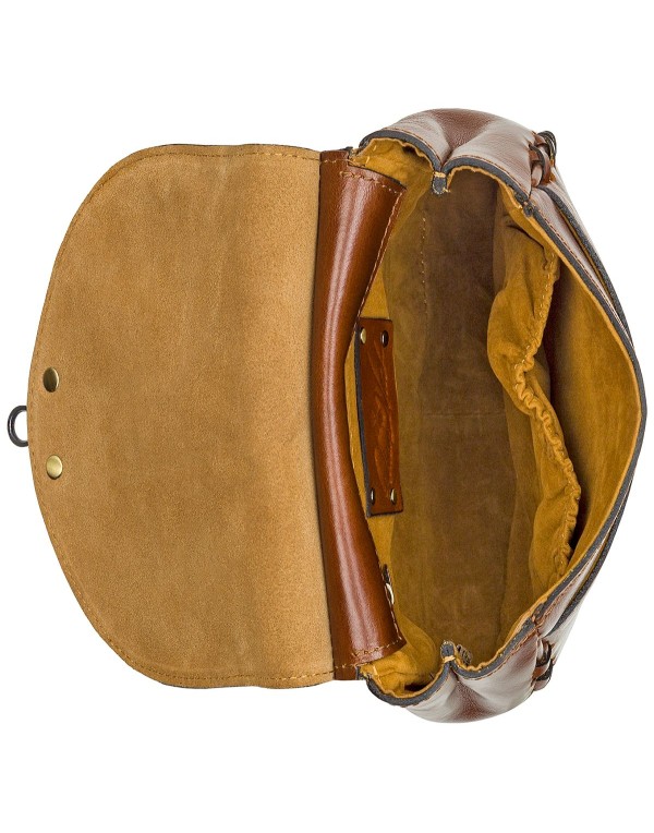 Mini Leather Saddle Bag