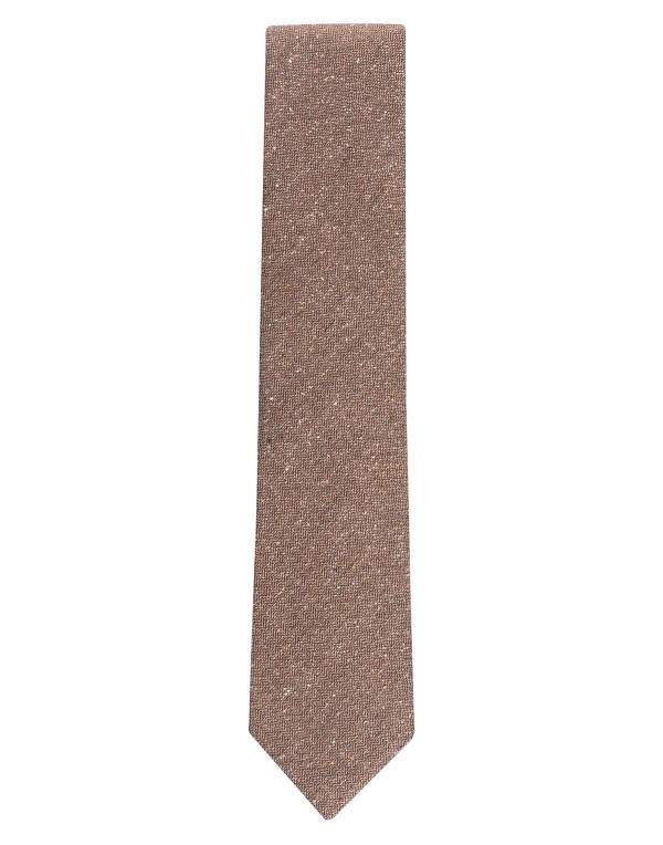 Men's Herringbone Solid Tie