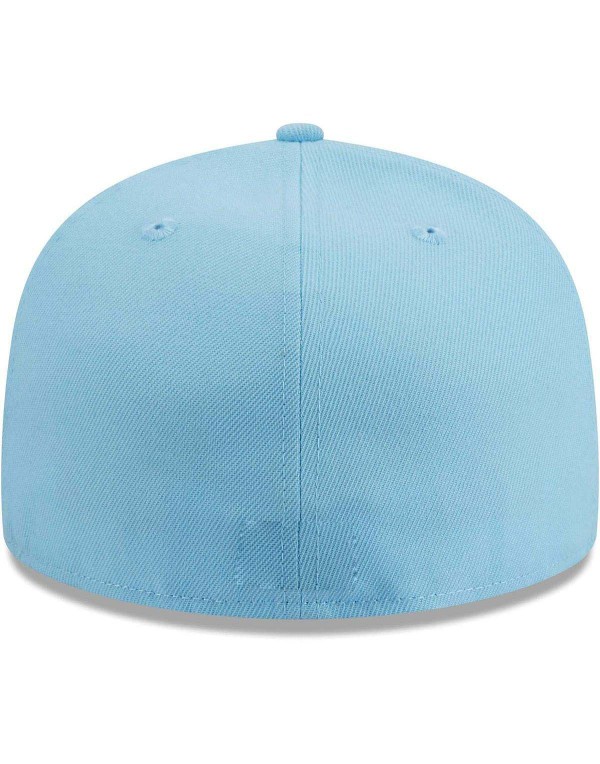 Men's Light Blue Fitted Hat